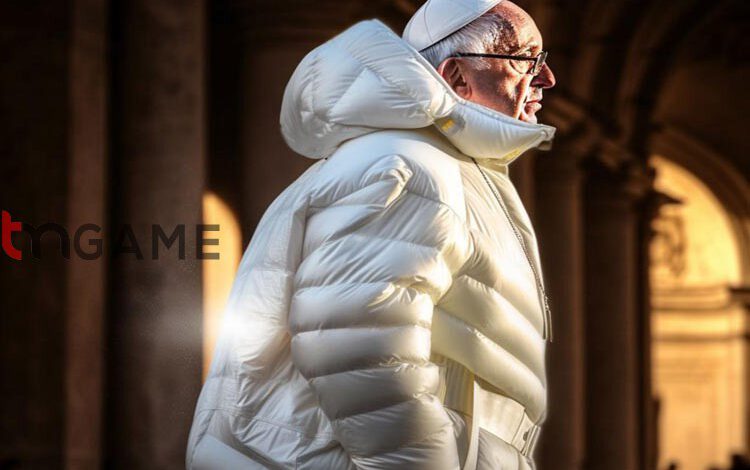 کت پفی هوش مصنوعی پاپ فرانسیس یا لباس جدید پادشاه – تی ام گیم