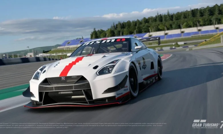 خودروی Nissan GT-R از فیلم Gran Turismo به بازی Gran Turismo 7 اضافه می‌شود – تی ام گیم