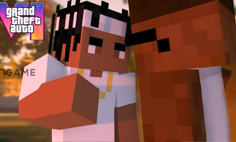 بازسازی تریلر بازی GTA 6 در Minecraft – تی ام گیم