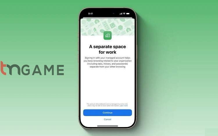 قابلیت جدید کروم برای iOS: تفکیک آسان حساب‌های کاری و شخصی – تی ام گیم